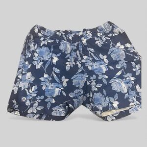 Vintage Y2k Blue Inc Denim of Sweden preppy printed swim shorts men's size 32